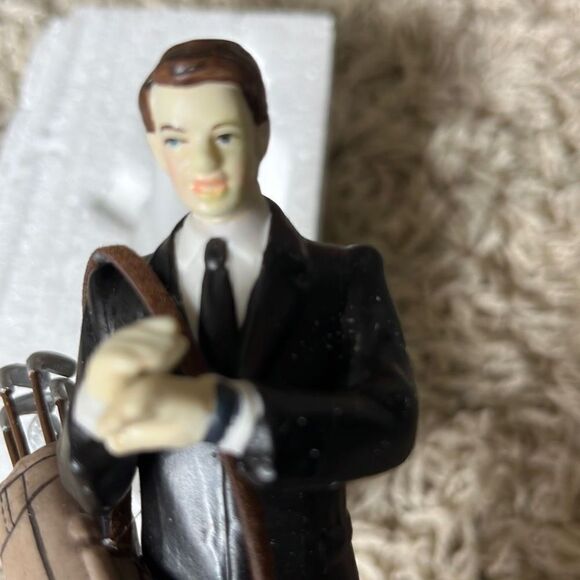 Weddingstar Caucasian Golfing Groom Cake Topper - Picture 11 of 11